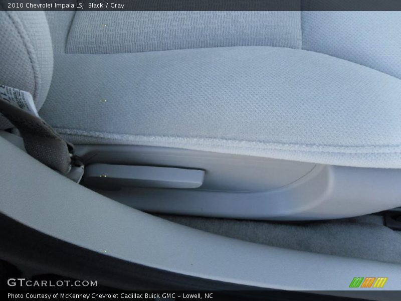 Black / Gray 2010 Chevrolet Impala LS