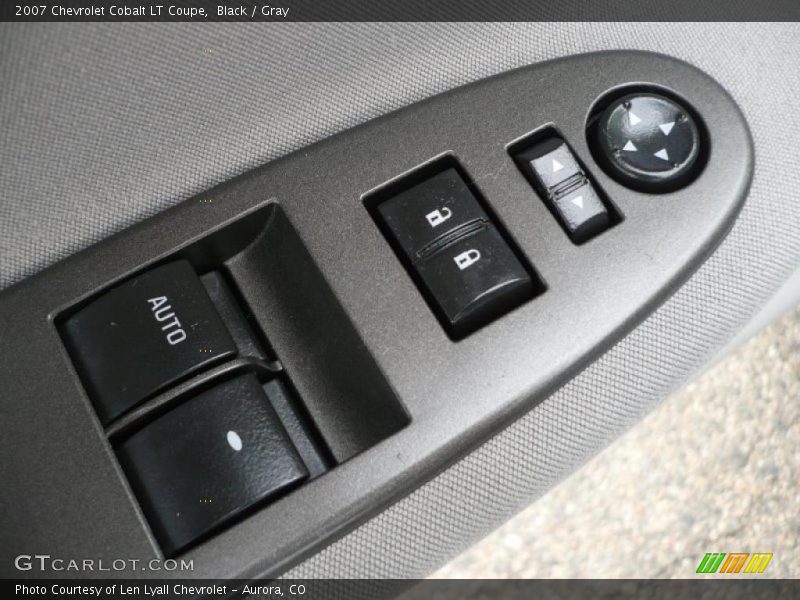 Black / Gray 2007 Chevrolet Cobalt LT Coupe