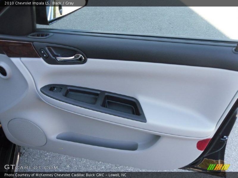 Black / Gray 2010 Chevrolet Impala LS