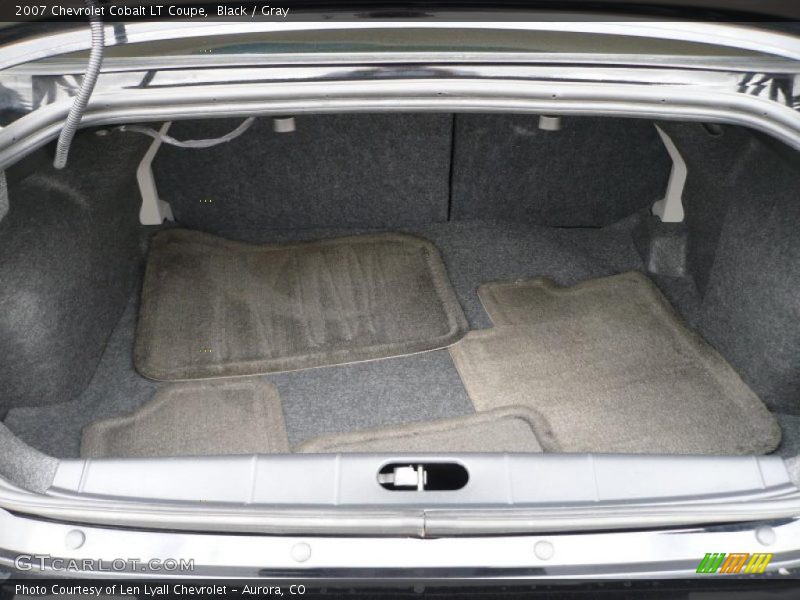 Black / Gray 2007 Chevrolet Cobalt LT Coupe