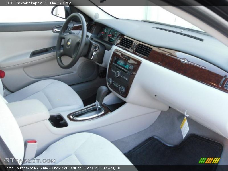 Black / Gray 2010 Chevrolet Impala LS