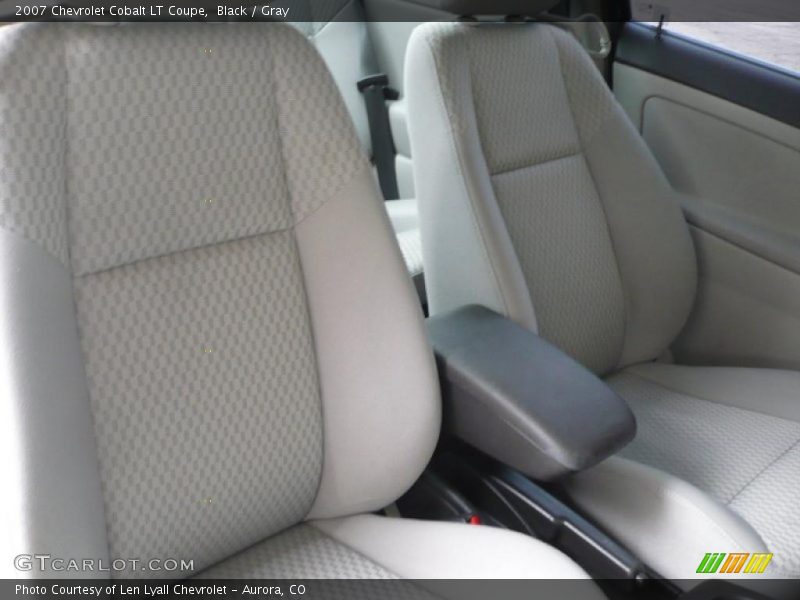 Black / Gray 2007 Chevrolet Cobalt LT Coupe