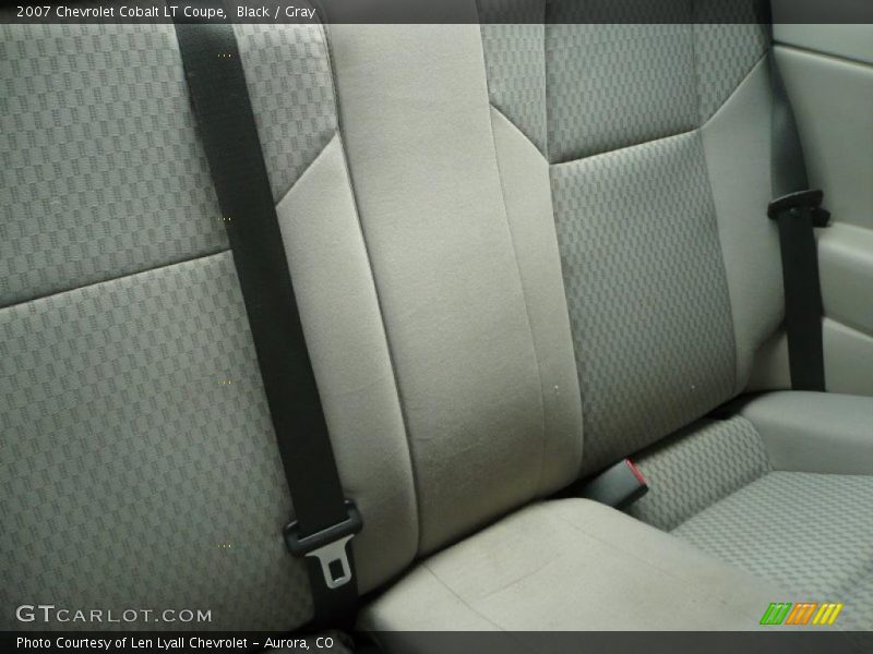 Black / Gray 2007 Chevrolet Cobalt LT Coupe