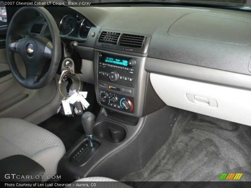 Black / Gray 2007 Chevrolet Cobalt LT Coupe