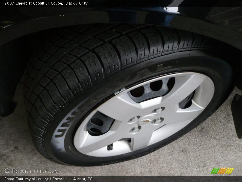 Black / Gray 2007 Chevrolet Cobalt LT Coupe
