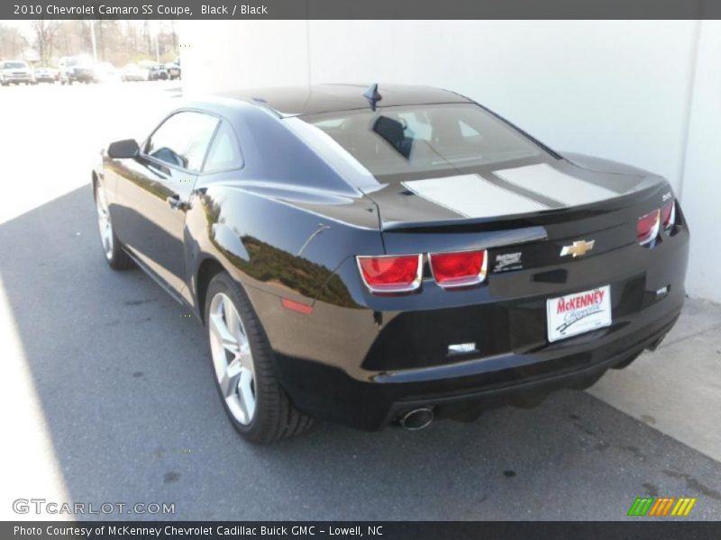 Black / Black 2010 Chevrolet Camaro SS Coupe