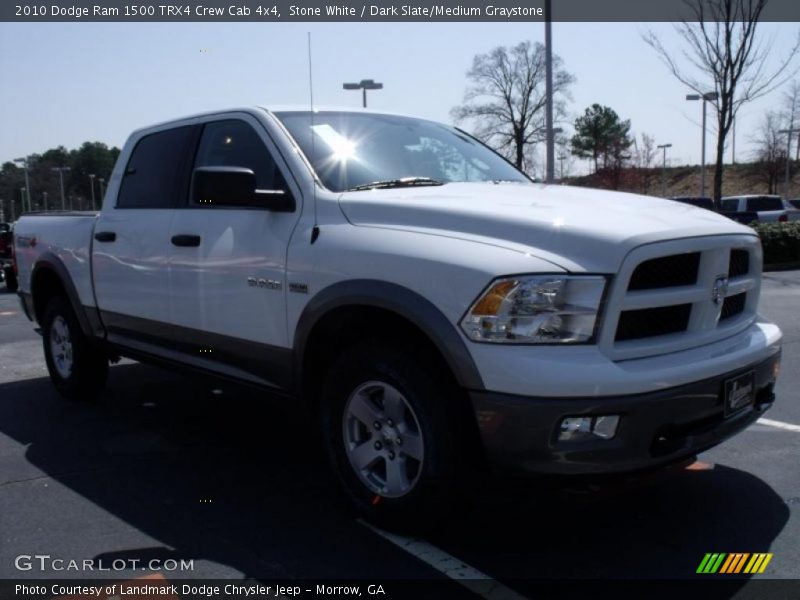 Stone White / Dark Slate/Medium Graystone 2010 Dodge Ram 1500 TRX4 Crew Cab 4x4