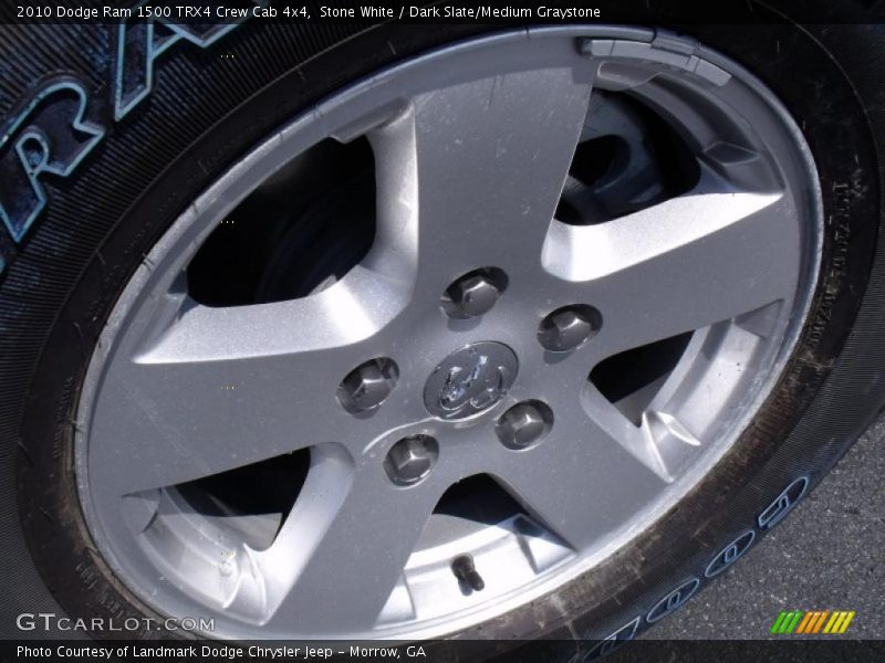 Stone White / Dark Slate/Medium Graystone 2010 Dodge Ram 1500 TRX4 Crew Cab 4x4