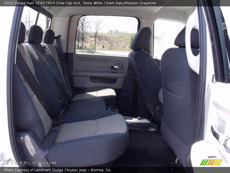 Stone White / Dark Slate/Medium Graystone 2010 Dodge Ram 1500 TRX4 Crew Cab 4x4