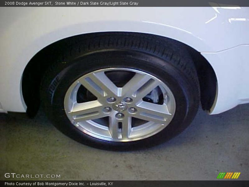 Stone White / Dark Slate Gray/Light Slate Gray 2008 Dodge Avenger SXT