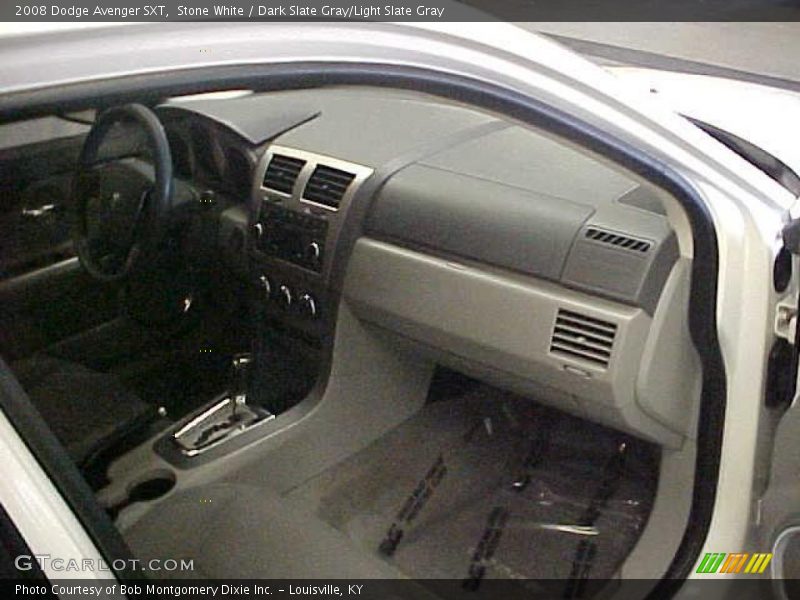 Stone White / Dark Slate Gray/Light Slate Gray 2008 Dodge Avenger SXT