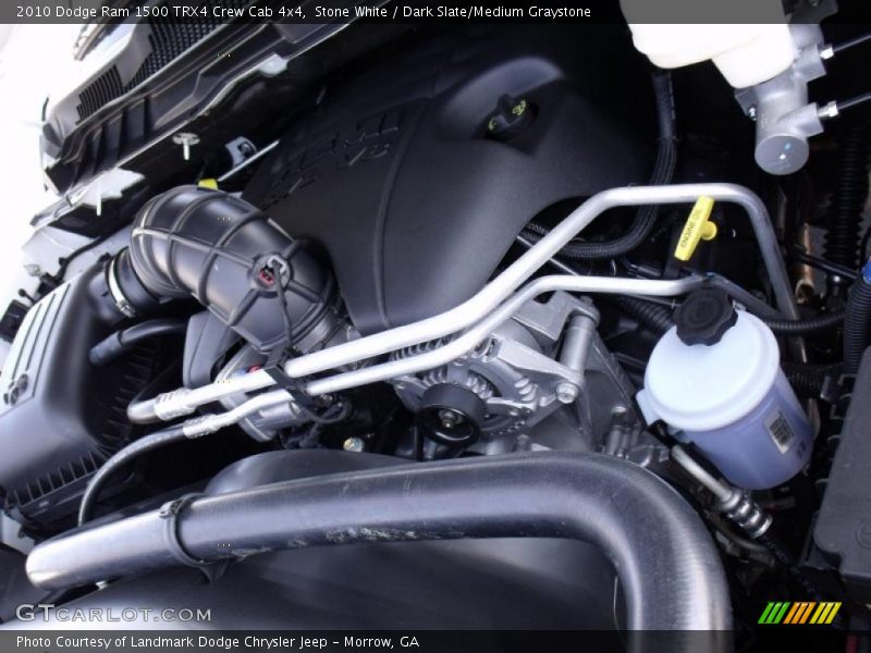 Stone White / Dark Slate/Medium Graystone 2010 Dodge Ram 1500 TRX4 Crew Cab 4x4