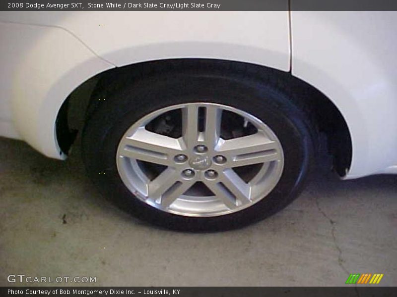 Stone White / Dark Slate Gray/Light Slate Gray 2008 Dodge Avenger SXT