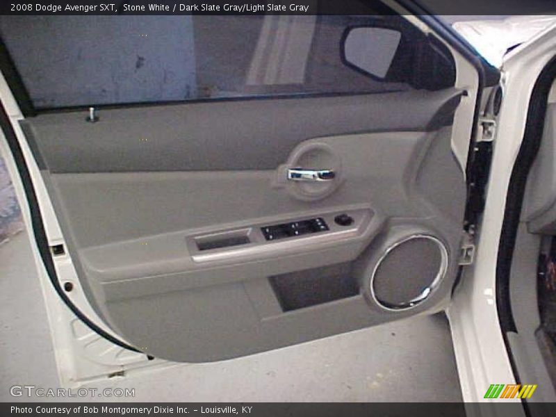 Stone White / Dark Slate Gray/Light Slate Gray 2008 Dodge Avenger SXT