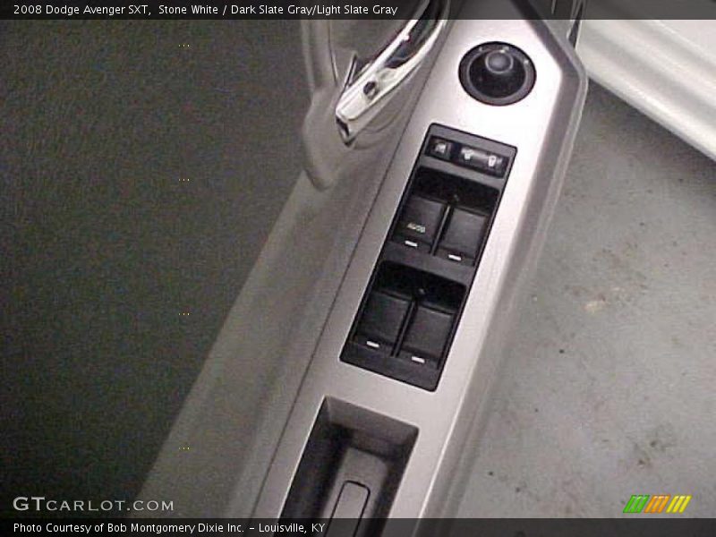 Stone White / Dark Slate Gray/Light Slate Gray 2008 Dodge Avenger SXT