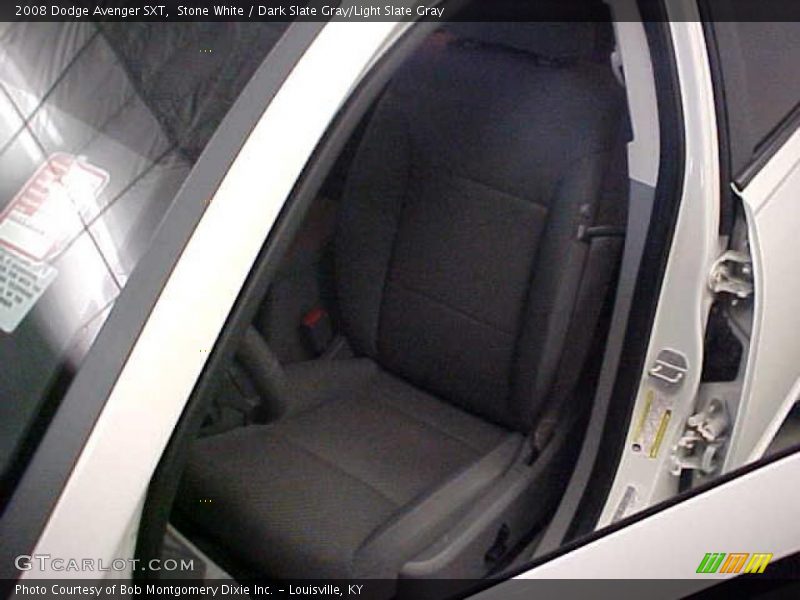 Stone White / Dark Slate Gray/Light Slate Gray 2008 Dodge Avenger SXT