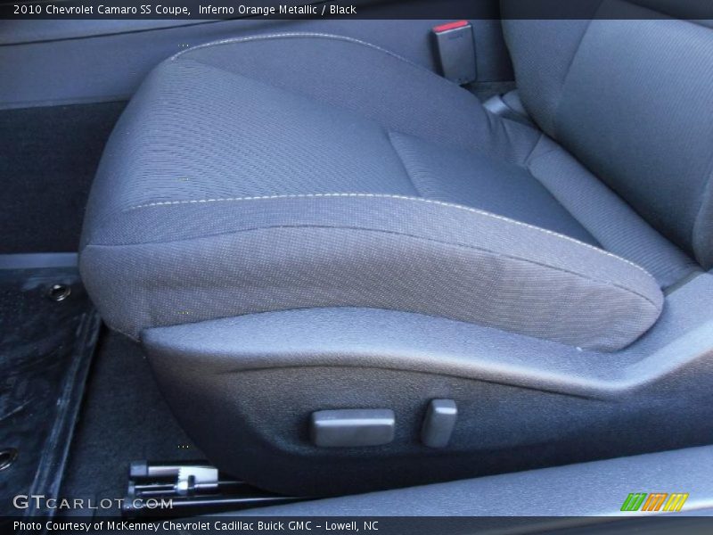Inferno Orange Metallic / Black 2010 Chevrolet Camaro SS Coupe