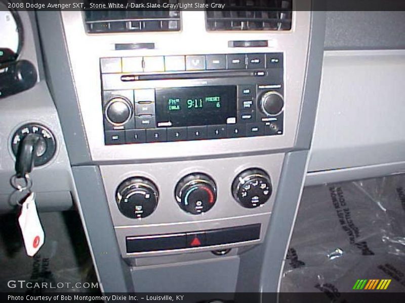 Stone White / Dark Slate Gray/Light Slate Gray 2008 Dodge Avenger SXT