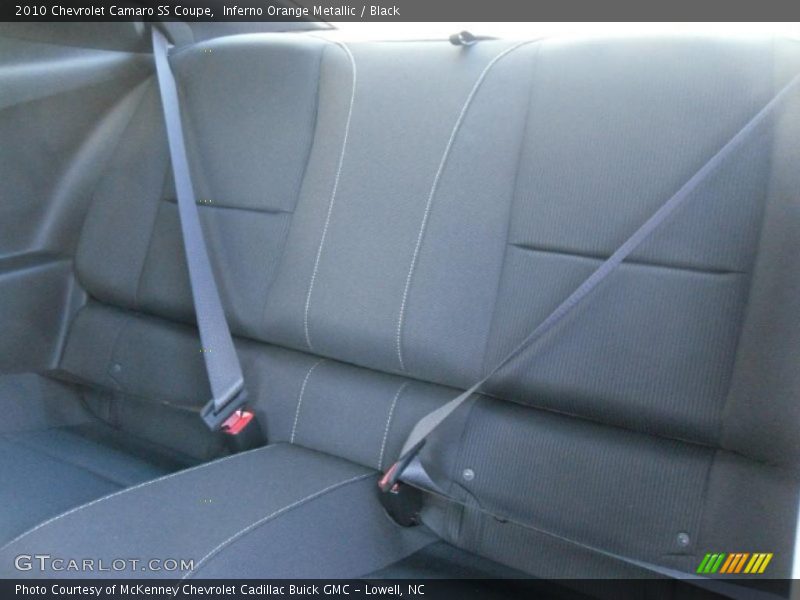 Inferno Orange Metallic / Black 2010 Chevrolet Camaro SS Coupe