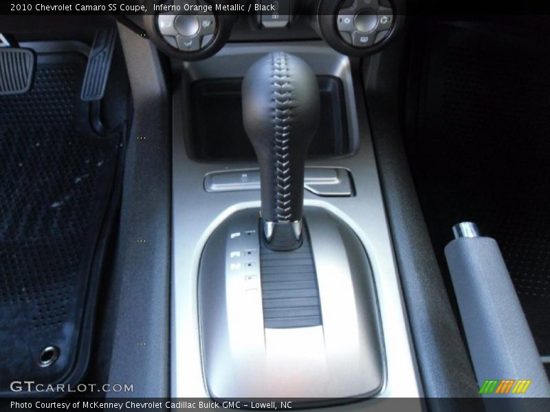 Inferno Orange Metallic / Black 2010 Chevrolet Camaro SS Coupe