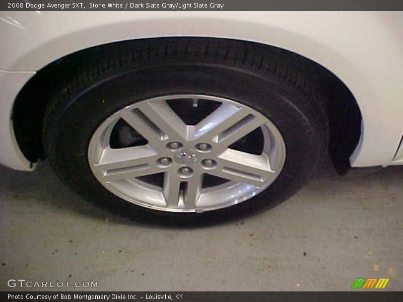 Stone White / Dark Slate Gray/Light Slate Gray 2008 Dodge Avenger SXT