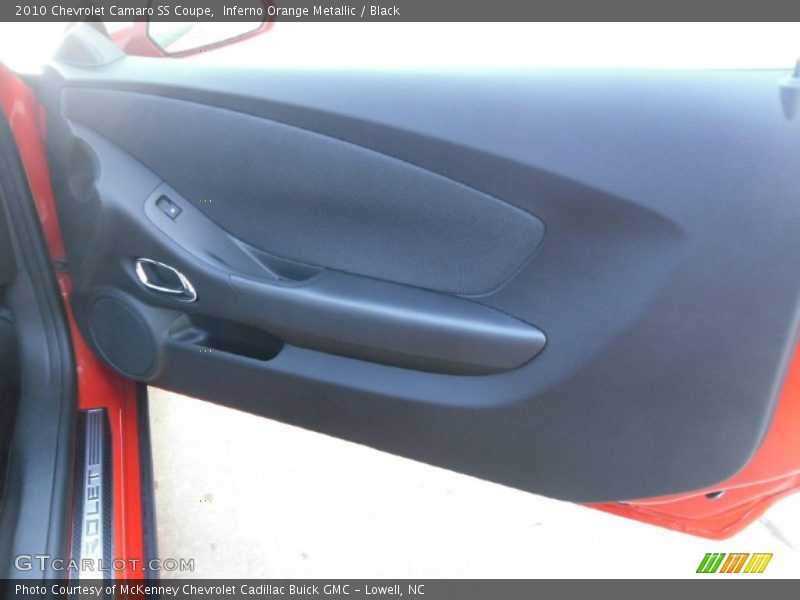 Inferno Orange Metallic / Black 2010 Chevrolet Camaro SS Coupe
