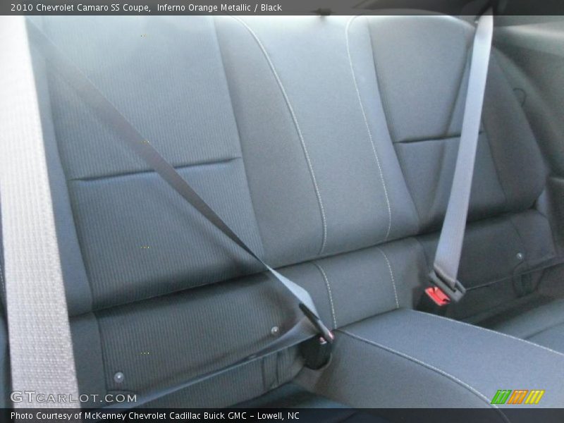 Inferno Orange Metallic / Black 2010 Chevrolet Camaro SS Coupe