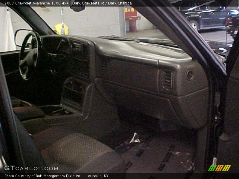 Dark Gray Metallic / Dark Charcoal 2003 Chevrolet Avalanche 1500 4x4