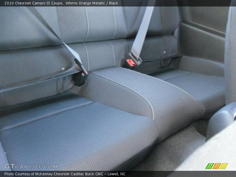 Inferno Orange Metallic / Black 2010 Chevrolet Camaro SS Coupe