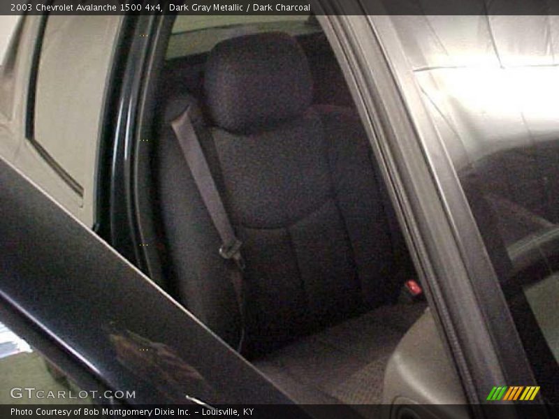 Dark Gray Metallic / Dark Charcoal 2003 Chevrolet Avalanche 1500 4x4