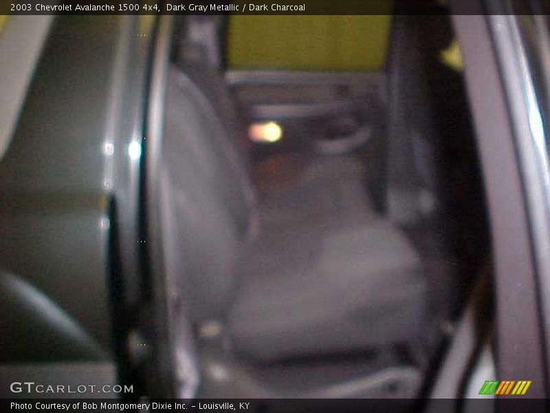 Dark Gray Metallic / Dark Charcoal 2003 Chevrolet Avalanche 1500 4x4