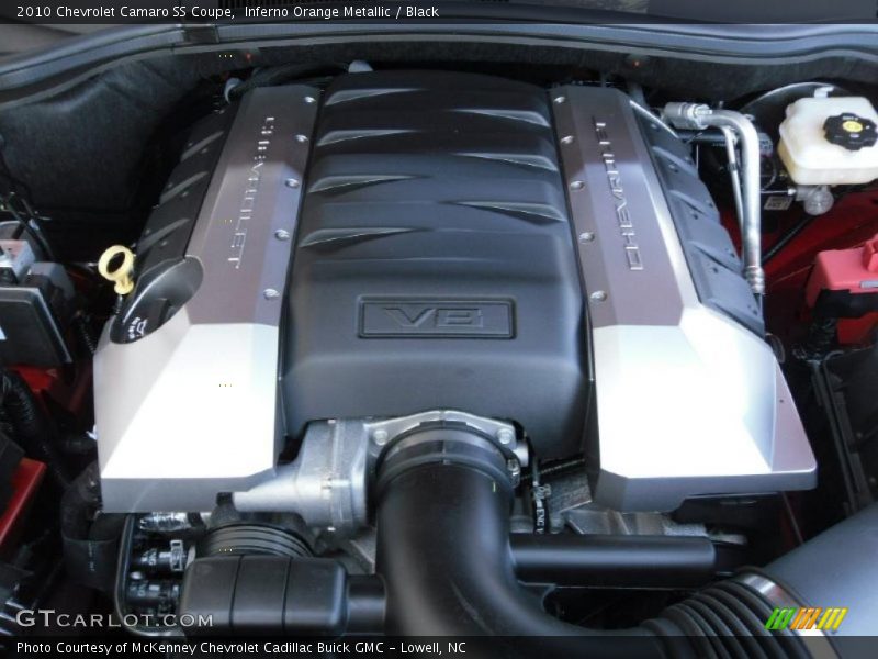 Inferno Orange Metallic / Black 2010 Chevrolet Camaro SS Coupe