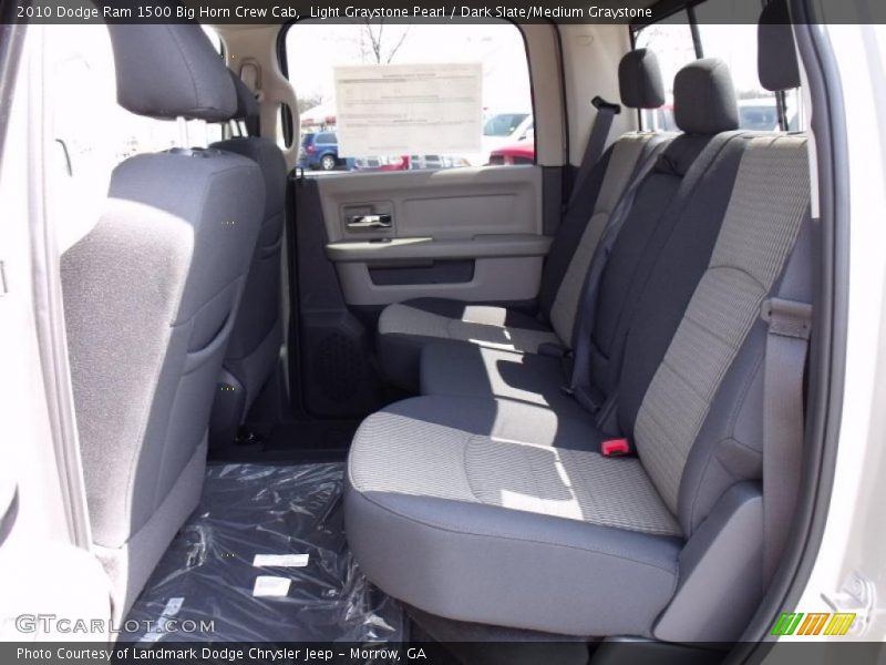Light Graystone Pearl / Dark Slate/Medium Graystone 2010 Dodge Ram 1500 Big Horn Crew Cab