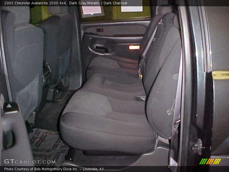 Dark Gray Metallic / Dark Charcoal 2003 Chevrolet Avalanche 1500 4x4