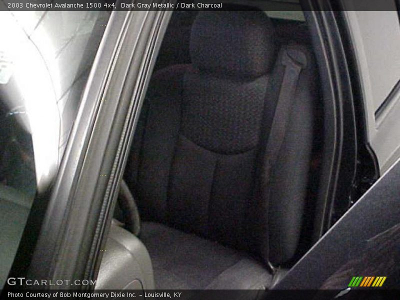 Dark Gray Metallic / Dark Charcoal 2003 Chevrolet Avalanche 1500 4x4