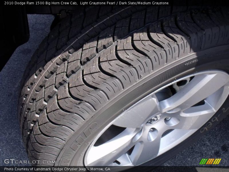 Light Graystone Pearl / Dark Slate/Medium Graystone 2010 Dodge Ram 1500 Big Horn Crew Cab