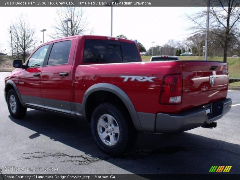 Flame Red / Dark Slate/Medium Graystone 2010 Dodge Ram 1500 TRX Crew Cab