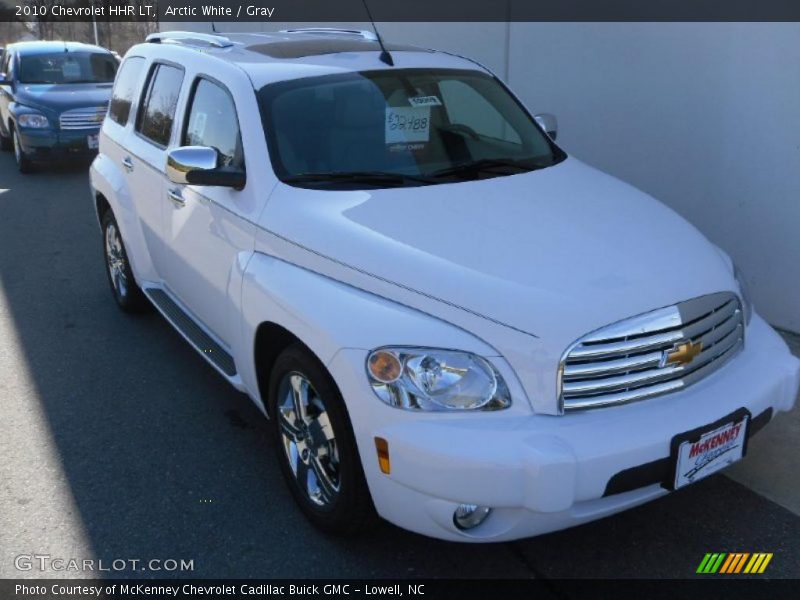Arctic White / Gray 2010 Chevrolet HHR LT