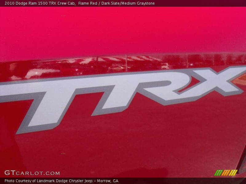 Flame Red / Dark Slate/Medium Graystone 2010 Dodge Ram 1500 TRX Crew Cab