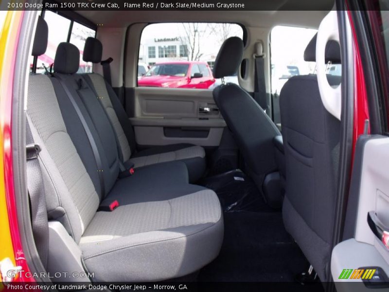 Flame Red / Dark Slate/Medium Graystone 2010 Dodge Ram 1500 TRX Crew Cab