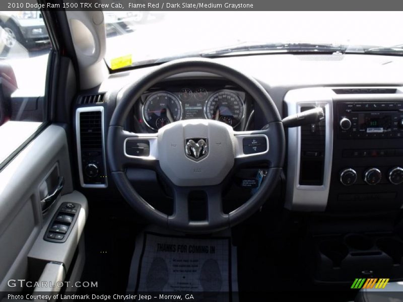 Flame Red / Dark Slate/Medium Graystone 2010 Dodge Ram 1500 TRX Crew Cab