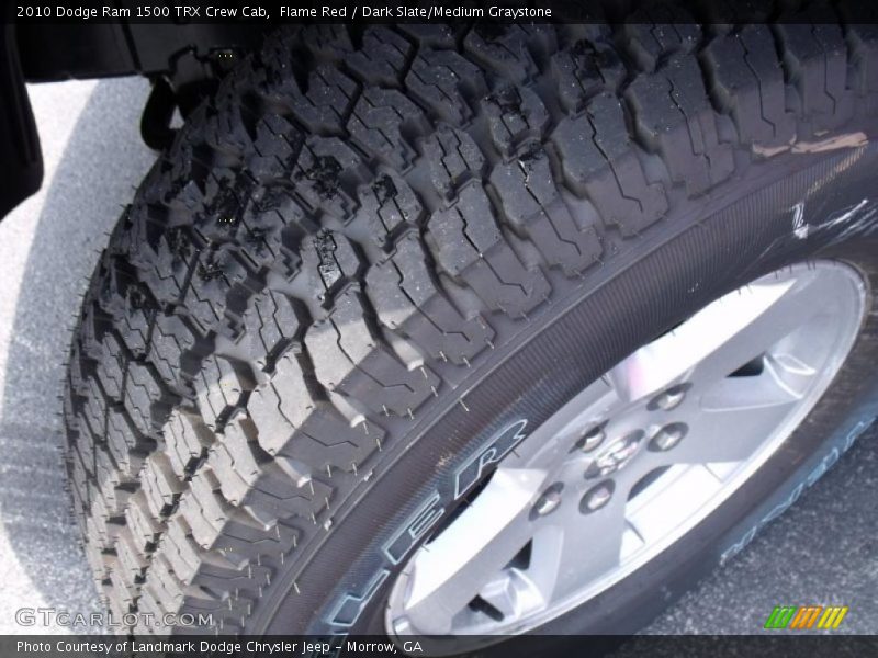 Flame Red / Dark Slate/Medium Graystone 2010 Dodge Ram 1500 TRX Crew Cab