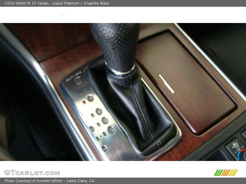 Liquid Platinum / Graphite Black 2009 Infiniti M 35 Sedan