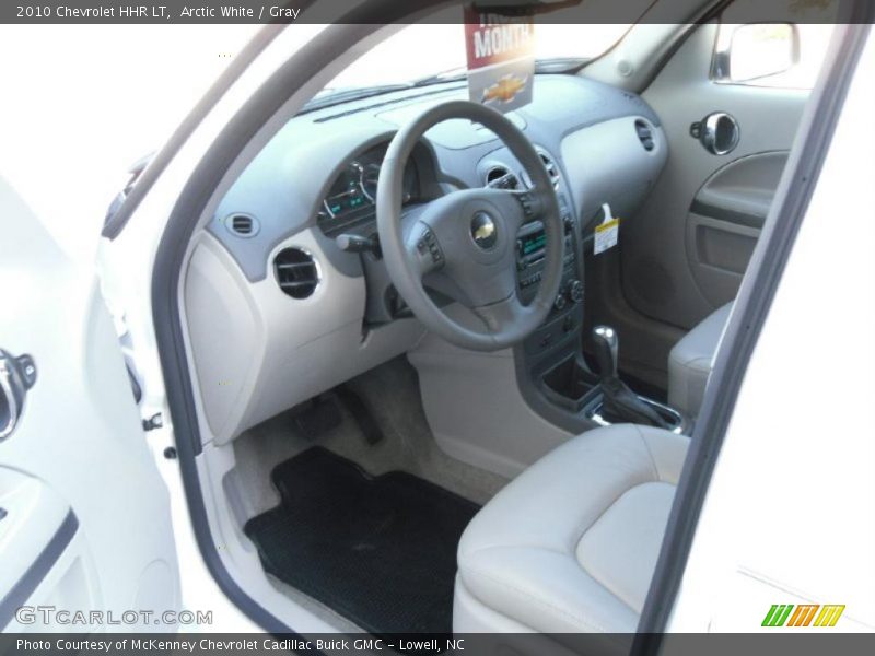 Arctic White / Gray 2010 Chevrolet HHR LT