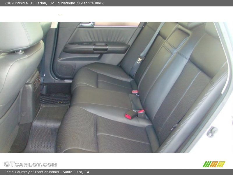 Liquid Platinum / Graphite Black 2009 Infiniti M 35 Sedan
