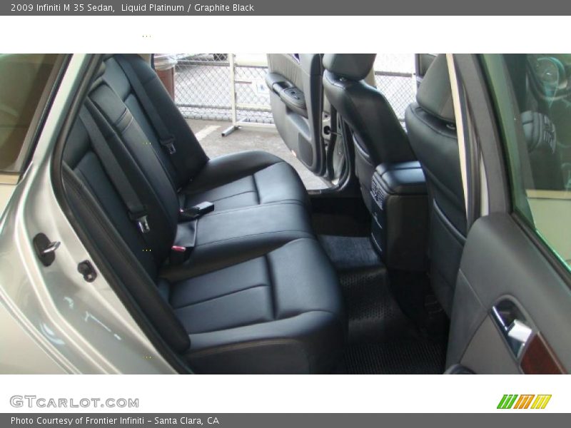 Liquid Platinum / Graphite Black 2009 Infiniti M 35 Sedan