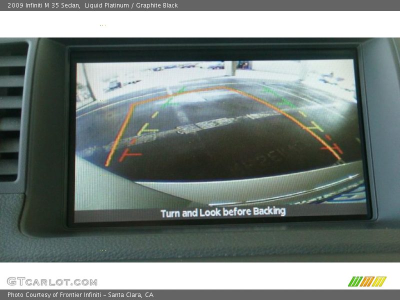 Liquid Platinum / Graphite Black 2009 Infiniti M 35 Sedan