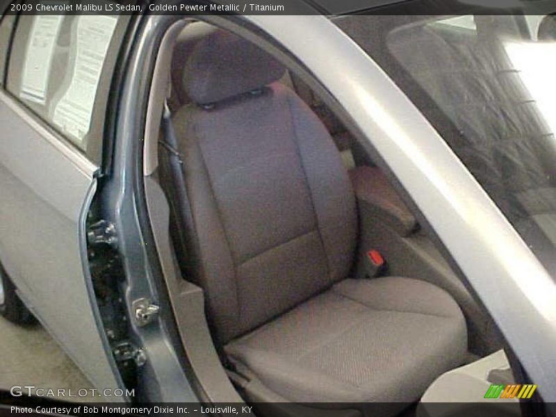 Golden Pewter Metallic / Titanium 2009 Chevrolet Malibu LS Sedan