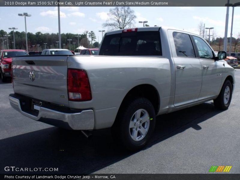 Light Graystone Pearl / Dark Slate/Medium Graystone 2010 Dodge Ram 1500 SLT Crew Cab