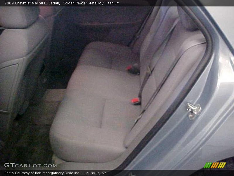 Golden Pewter Metallic / Titanium 2009 Chevrolet Malibu LS Sedan